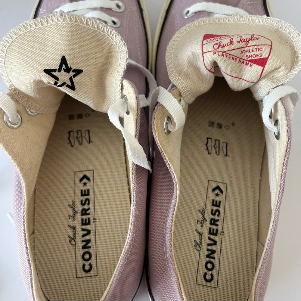 Converse Chuck 70 Pastel Sneaker NWOT Shoe Low Top Lavender Purple Women's 11 - Picture 11 of 15